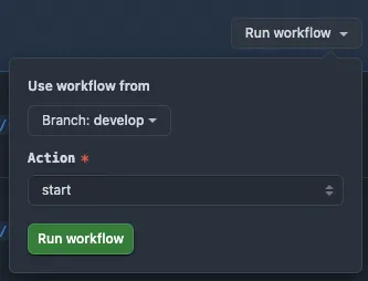 workflow_dispatch